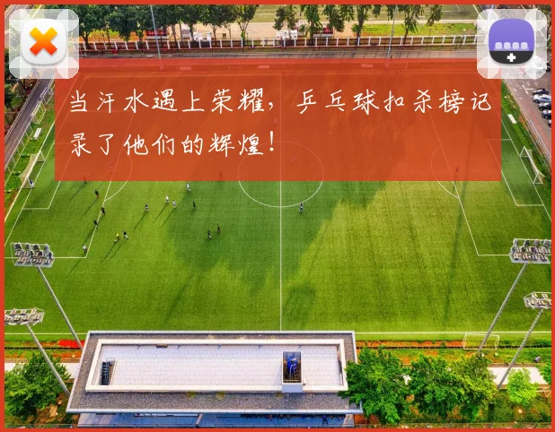 当汗水遇上荣耀,乒乓球扣杀榜记录了他们的辉煌!