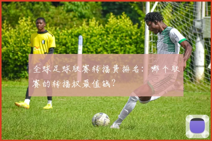 全球足球联赛转播费排名：哪个联赛的转播权最值钱？